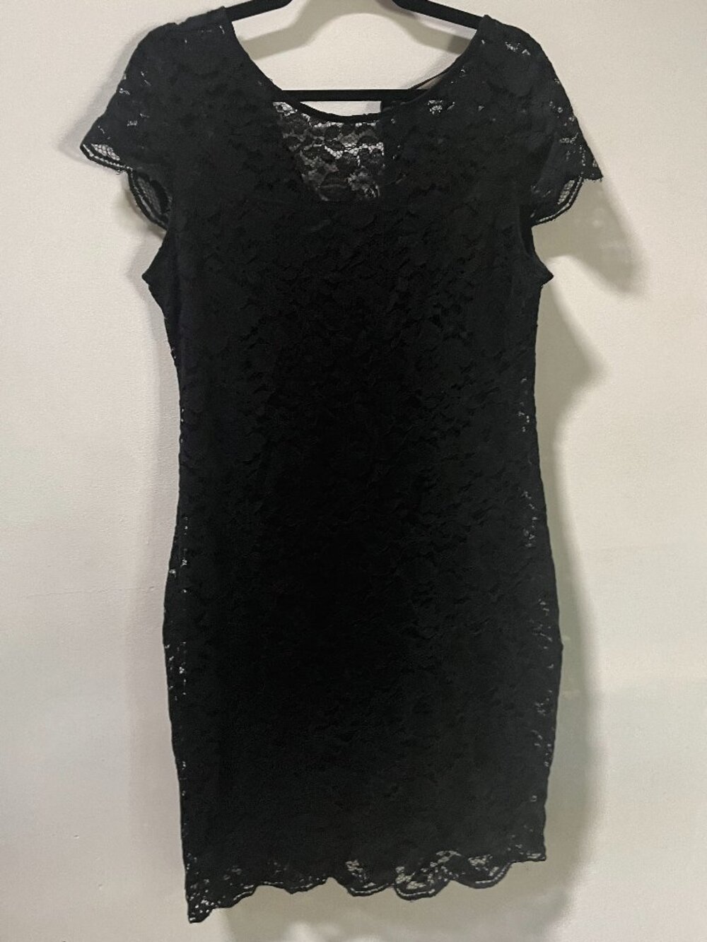 Lark and Ro Large Black Lace Dress